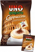 Капучино &quot;UNO momento&quot; с шок.крош. 25г*20ш*12бл