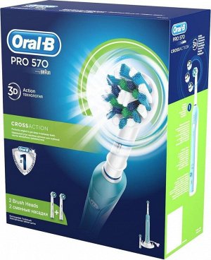 ORAL_B Электрическая зубная щетка Pro 570\D16.524U CrossAction