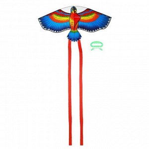 Воздушный змей "Птица" с леской, цвета МИКС