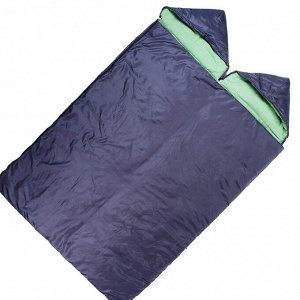 Спальный мешок Maclay, 3-х слойный, с капюшоном, увеличенный, 225 х 140 см, не ниже 0 С