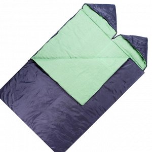Спальный мешок Maclay, 3-слойный, с капюшоном, увеличенный, 225 х 140 см, не ниже 0 С