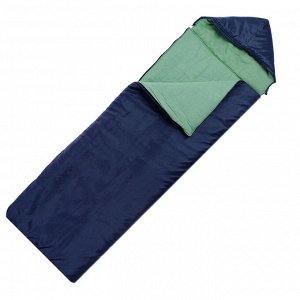Спальный мешок Maclay 2-слойный, с капюшоном, увеличенный, 225 х 105 см, не ниже +5 C