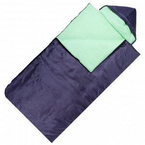 Спальный мешок Maclay 3-х слойный, с капюшоном, увеличенный, 225 х 105 см, не ниже 0 С