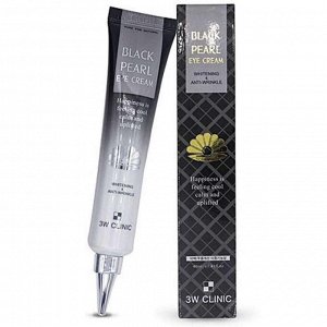 3W Крем для глаз "Black pearl Eye Cream Whitening&Anti-Wrinkle", 40 мл, 1*100шт Арт-74161