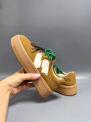 Кеды женские рыжие демисезонные