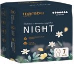 MARABU прокладки Night 🌢🌢🌢🌢🌢🌢🌢 320 см 7 шт.