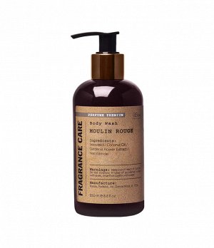 Парфюмированный гель для душа Body Wash Fragrance Care Moulin rouge 250 мл                         .