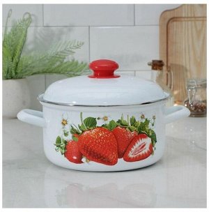Кастрюля эмаль 2,0л