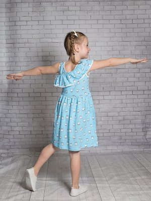 Платье для девочки из трикотажа