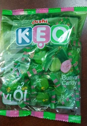 Леденцовые конфеты гуава КЕО