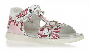Туфли открытые дошкольные ZEBRA, Розовый