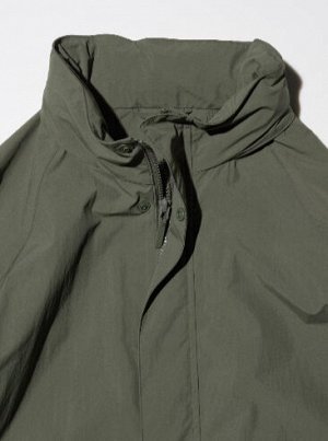 UNIQLO - легкая унисекс ветровка с воротником-капюшоном - 01 OFF WHITE