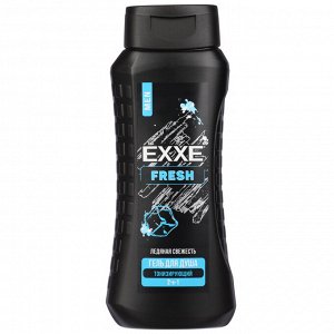 Гель для душа мужской 2 в 1 EXXE MEN FRESH Тонизирующий, п/б, 400 мл