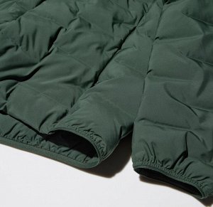 UNIQLO — стёганый пуховик с удобным капюшоном бу