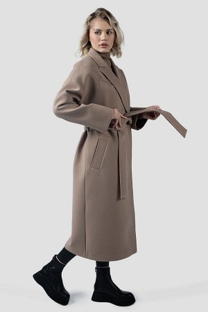 01-12007 Пальто женское демисезонное (пояс)