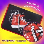 Папка для труда на молнии ЮНЛАНДИЯ А4, 1 отделение, откидная планка, органайзер, Original, 270985