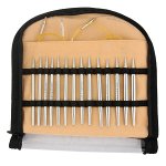 10618 Knit Pro Набор &quot;Special Interchangeable Needle Set&quot; съемных спиц &quot;Nova Platina&quot; 10см хромированная латунь, серебристый, 7