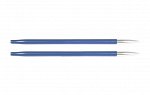 47504 Knit Pro Спицы съемные Zing 4,5мм для длины тросика 28-126см, алюминий, иолит (фиолетовый) 2шт