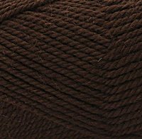 Пряжа для вязания КАМТ 'Пышка' (импортная п/т шерсть 100%) 10х100гр/110м цв.063 шоколад
