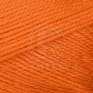 Пряжа для вязания КАМТ Гармония (50% импортная п/т шерсть, 50% акрил) 5х100г/245м цв.035 оранжевый