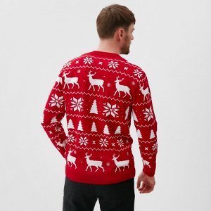 Джемпер вязаный KAFTAN "New Year" размер