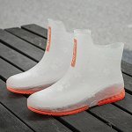 Женские короткие непромокаемые сапоги. Новинки