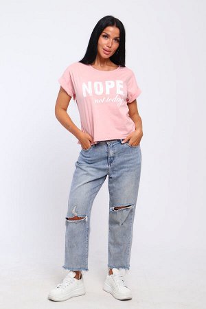 Футболка с надписью Nope, not today, Арт. 804