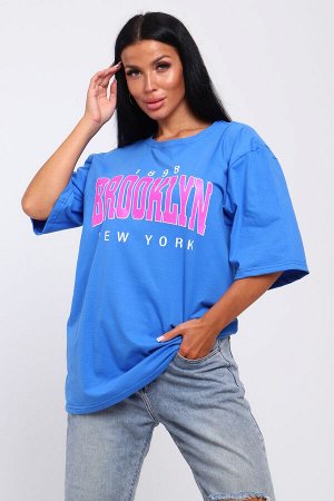 Футболка с надписью Brooklyn, плотность 190гр., Арт. 803