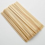 Шампуры для шашлыка бамбуковые 100 штук 20 см KA-00054