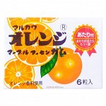 Жевательная резинка Marukawa апельсин 9,5г Япония