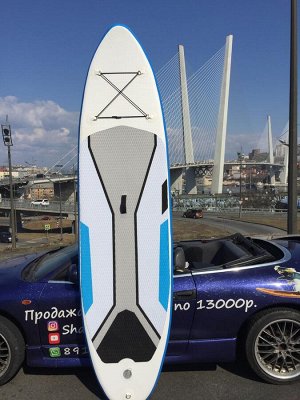 Sup доска Однослойная SUP-доска.
Размеры: 315 х 78 х 10
Вес изделия: 8.2 кг(вес полного комплекта 10 кг)
Комплектация:
-надувной Sup Board