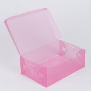 Короб для хранения «Моно», 18?28?10 см, цвет розовый