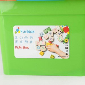 Контейнер для хранения с крышкой Kid's Box, 5 л, 26?20?16 см, цвет МИКС