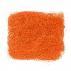Сизалевое волокно оранжевое (100 г/уп.)
