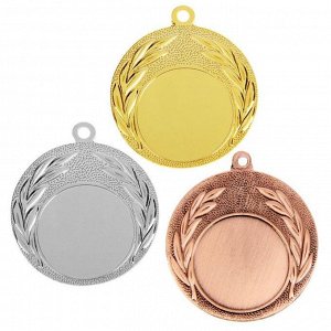СИМА-ЛЕНД Медаль под нанесение, серебро, d=4 см