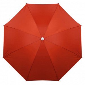 Зонт пляжный «Классика» с механизмом наклона, d=155 cм, h=190 см, МИКС