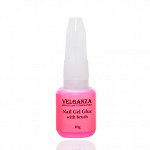 Клей для ногтей с кисточкой Velganza Nail Gel Glue, 10г