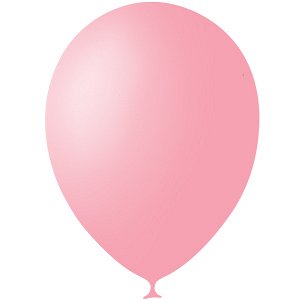 Шар М 12"/30 см Пастель розовый (100 шт./уп.) Pink 007