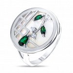 Кольцо из серебра с фианитом SR1775