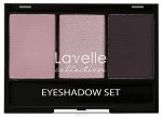 LavelleCollection тени для век тройные тон 02 сливовый/117695