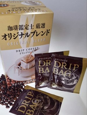 Seiko Coffee Co.,LTD. SEIKO Кофе молотый, дрип-пакет 8 гр*24 порции