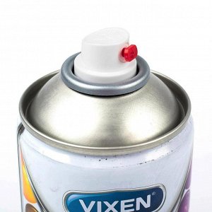 Эмаль акриловая VIXEN, черный янтарь матовый, RAL 9005, аэрозоль, 520 мл