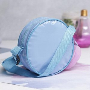 Набор Mermaid: сумка, кошелёк, цвет розовый/голубой