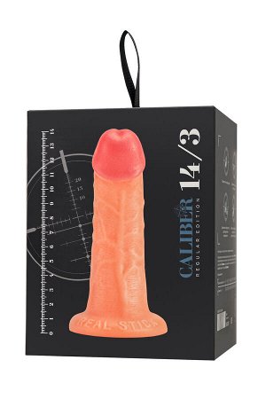 Фаллоимитатор реалистичный, RealStick CALIBER, 14 см, ?3