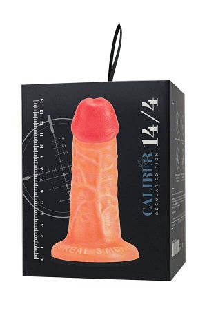 Фаллоимитатор реалистичный, RealStick CALIBER, 14 см, ?4