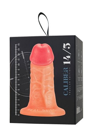 Фаллоимитатор реалистичный, RealStick CALIBER, 14 см, ?5