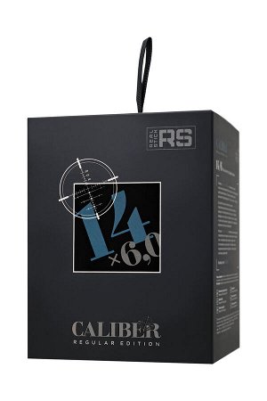 Фаллоимитатор реалистичный, RealStick CALIBER, 14 см, ?6