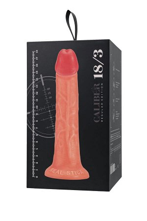 Фаллоимитатор реалистичный, RealStick CALIBER, 18 см, ?3