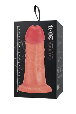 Фаллоимитатор реалистичный, RealStick CALIBER, 20 см, ?6