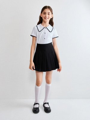 Acoola Блузка детская для девочек Bitty белый